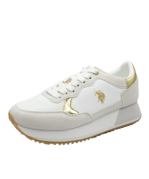 U.S. POLO ASSN-SACHA002 (SACHA002W-4ST1)-WHI-GOL03