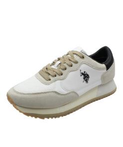 U.S. POLO ASSN-CLEEF006 (CLEEF006M-4TS1)-WHI-BLK01