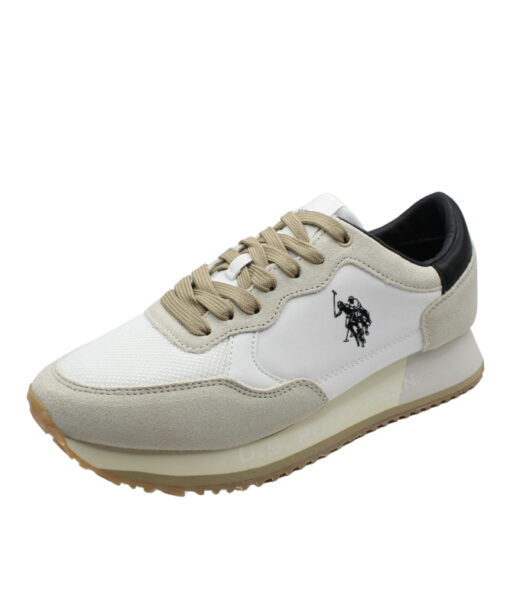 U.S. POLO ASSN-CLEEF006 (CLEEF006M-4TS1)-WHI-BLK01
