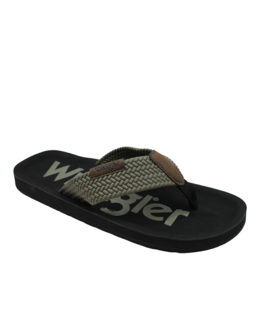 WRANGLER-ZANE FLIPFLOP MEN LOW (20241038-52A)-OLIVE