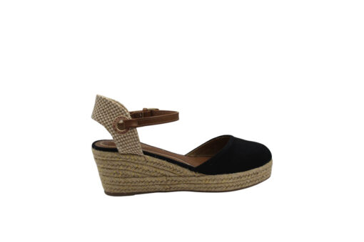 WRANGLER-BELA WOMEN SEMI WEDGE (20241055-25Y)-BLACK - Image 3