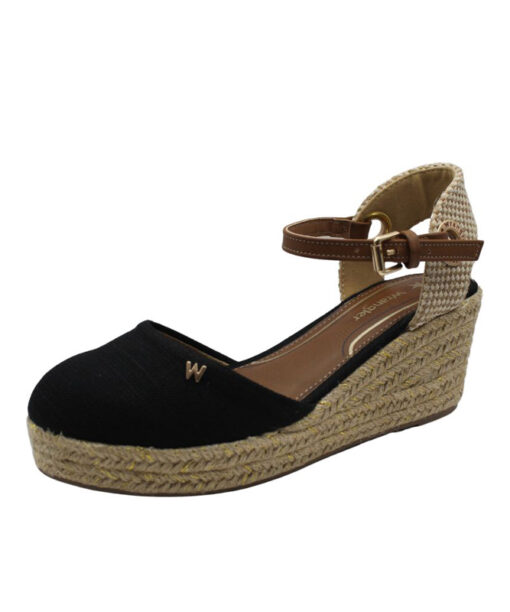 WRANGLER-BELA WOMEN SEMI WEDGE (20241055-25Y)-BLACK