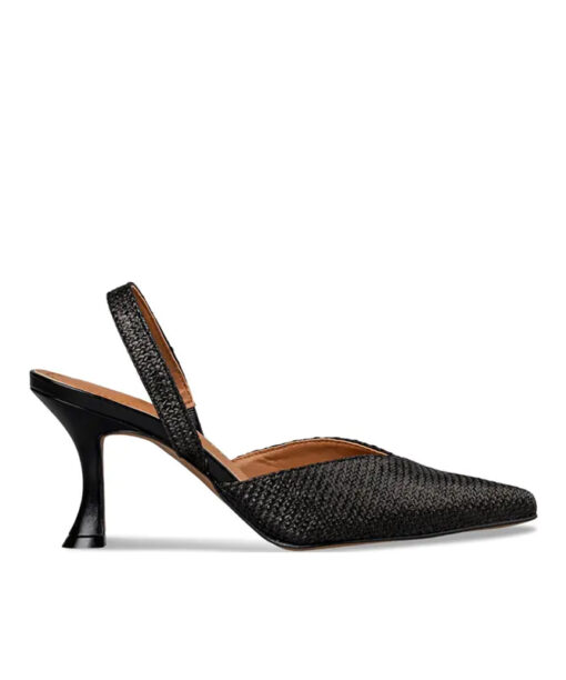 Alternative view of EVNIE SHOES-SLINGBACK PUMPS (E02-19033-34)-BLACK