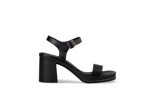 ENVIE SHOES-PLATFORM HEEL SANDALS (E02-19220-34)-BLACK - Image 2