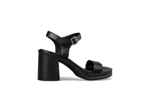 ENVIE SHOES-PLATFORM HEEL SANDALS (E02-19220-34)-BLACK - Image 3