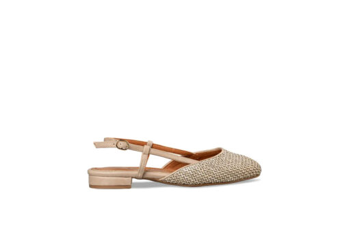 EVNIE SHOES-SLINGBACK BALLET FLATS (E02-19003-36)-BEIGE - Image 2
