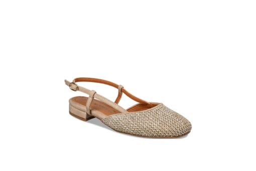 EVNIE SHOES-SLINGBACK BALLET FLATS (E02-19003-36)-BEIGE