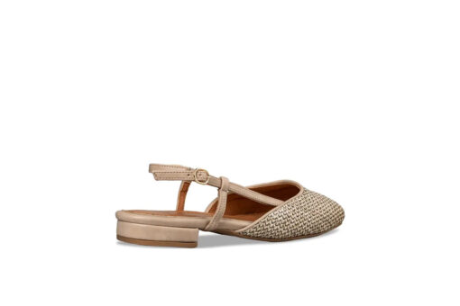 EVNIE SHOES-SLINGBACK BALLET FLATS (E02-19003-36)-BEIGE - Image 3