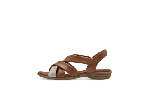 JANA SHOES (8-28166-42-391)-TAN-GOLD - Image 2