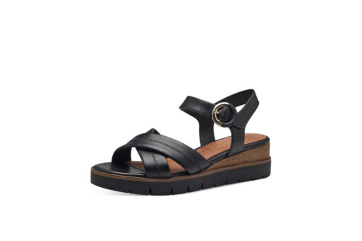 Tamaris (28202-42-003)-BLACK-LEATHER