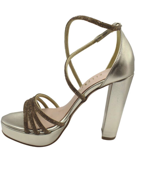 Alternative view of ΕLLEN SHOES (142191)-GOLD