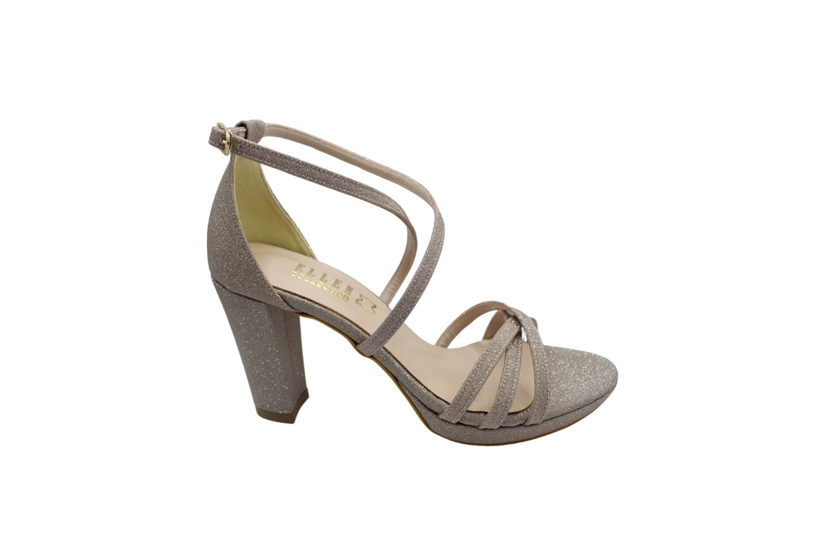 ΕLLEN SHOES (78938)-COPPER-MICRO-GLITTER - Image 2