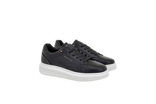 RENATO GARINI-MARCELLO-615 (T57006513105)-TOTAL BLACK-WHITE OUTSOLE