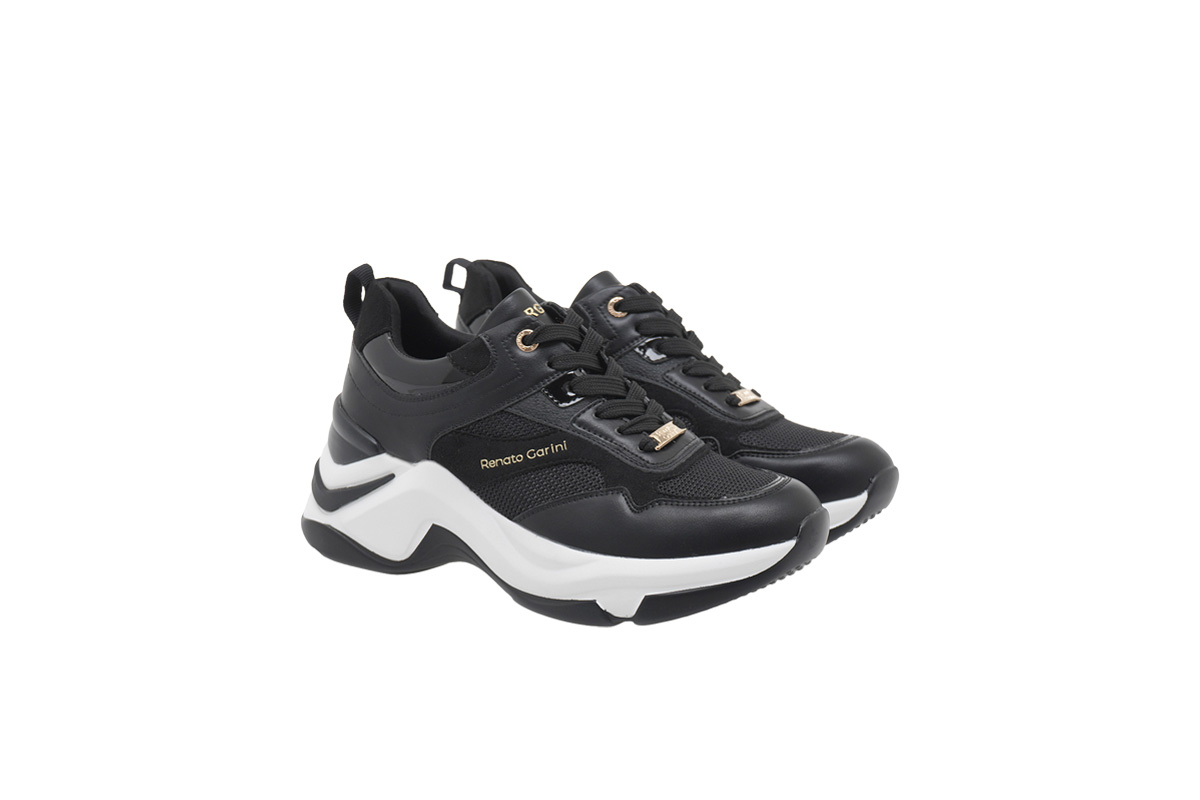 RENATO GARINI (T119R164418X)-BLACK-MESH MF PATENT