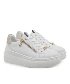 RENATO GARINI (T119R20634E4)-WHITE-OFF-WHITE STAM