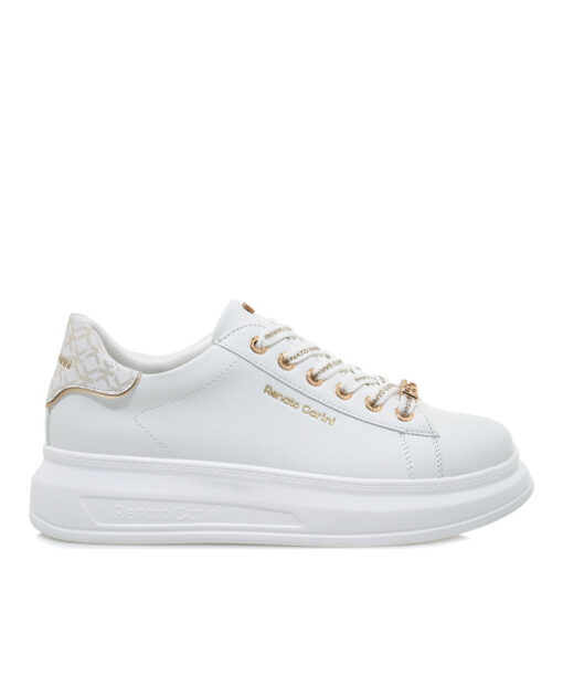 Alternative view of RENATO GARINI (T119R258208E)-WHITE-LT GOLD