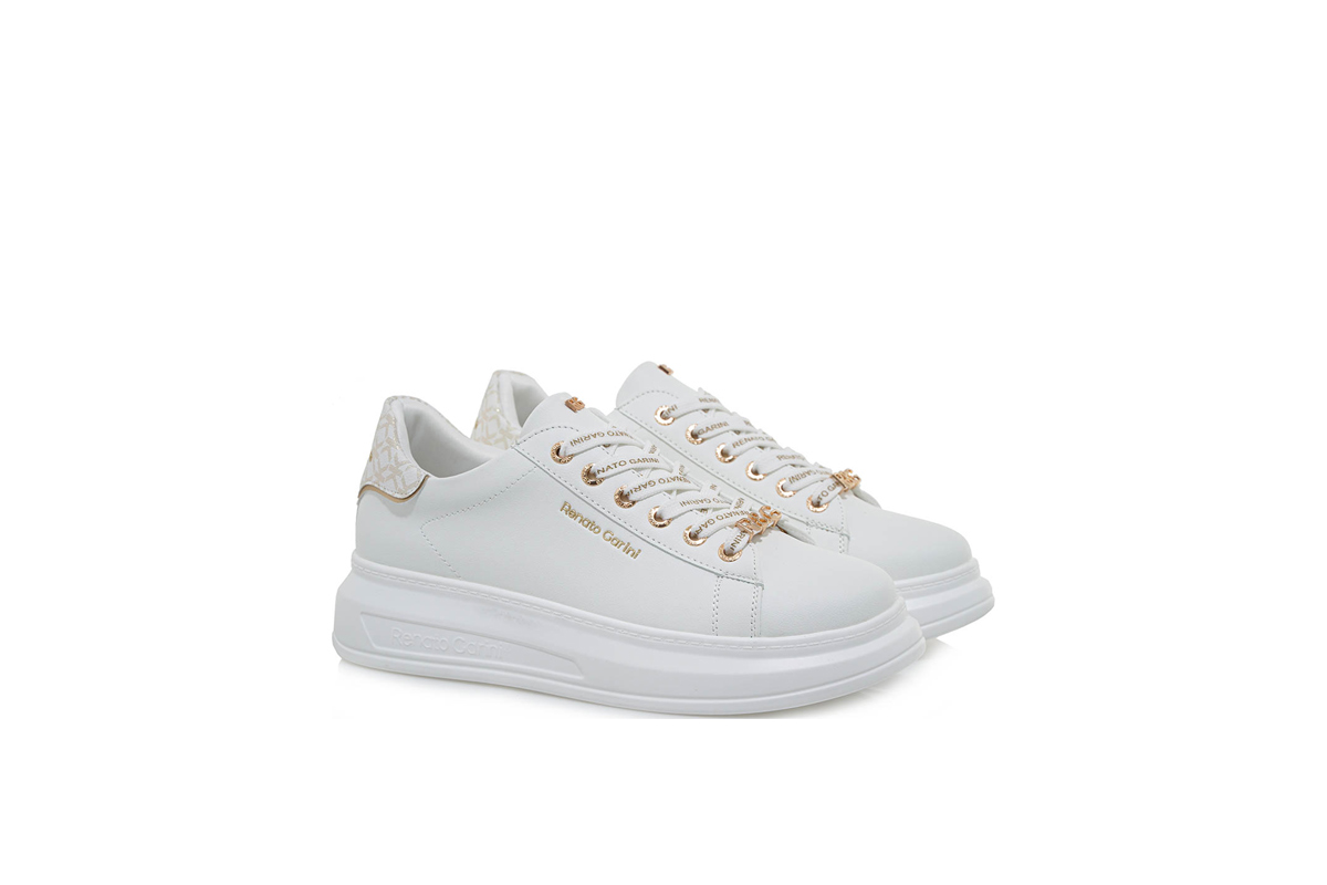 RENATO GARINI (T119R258208E)-WHITE-LT GOLD