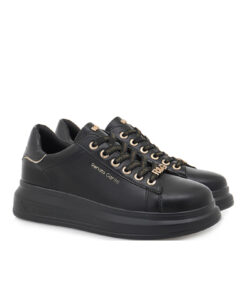 RENATO GARINI (T119R25827E1)-BLACK-BLACK PAT-LT GOLD