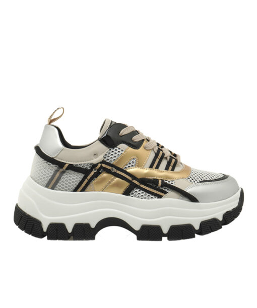 Alternative view of RENATO GARINI (T119R29537F1)-WHITE-SILVER-GOLD-BEIGE