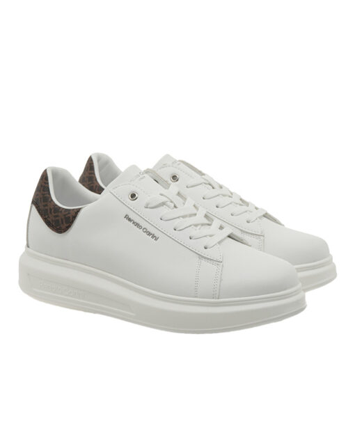RENATO GARINI-MARCELLO-9-024 (T5700904325M)-WHITE-BROWN-STAMP