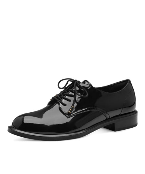 Tamaris (23315-43-018)-BLACK-PATENT