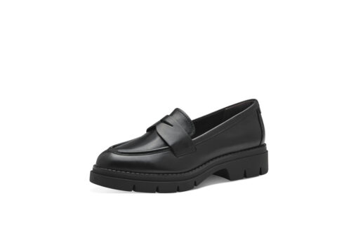 Tamaris (24323-43-003)-BLACK-LEATHER