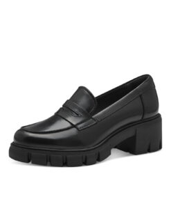 Tamaris (24439-41-003)-BLACK-LEATHER