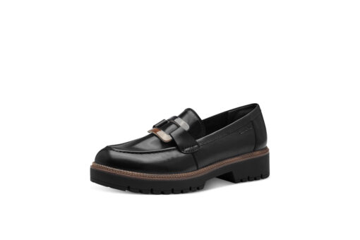 Tamaris (24722-43-003)-BLACK-LEATHER