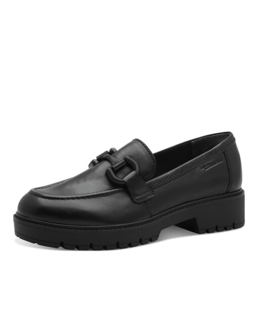 Tamaris (24723-43-003)-BLACK-LEATHER