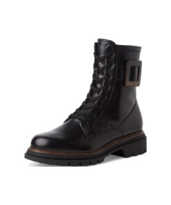 Tamaris (25221-43-003)-BLACK-LEATHER