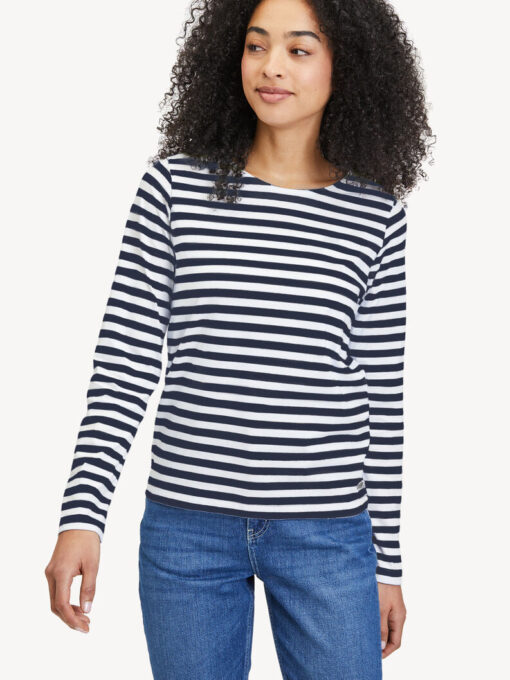 Tamaris-Asolo (TAW0602-53124)-BLACK-IRIS-BRIGHT-WHITE-STRIPE