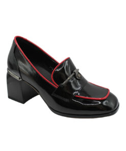 Adams shoes (1-815-24503-29)-BLACK-RED