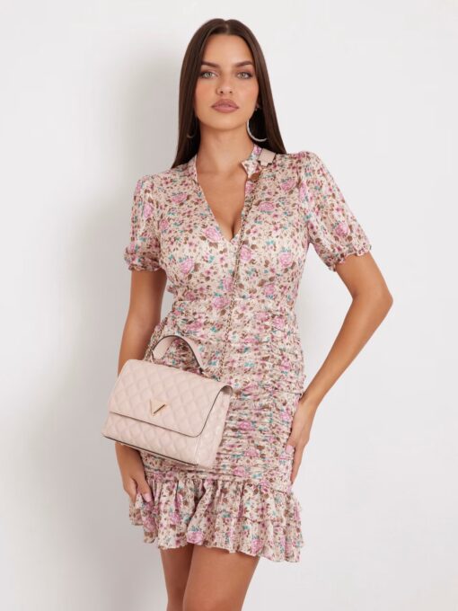 GUESS ACCESSORIES-GIULLY 2 (HWQG8748200-LBG)-LIGHT BEIGE - Image 3
