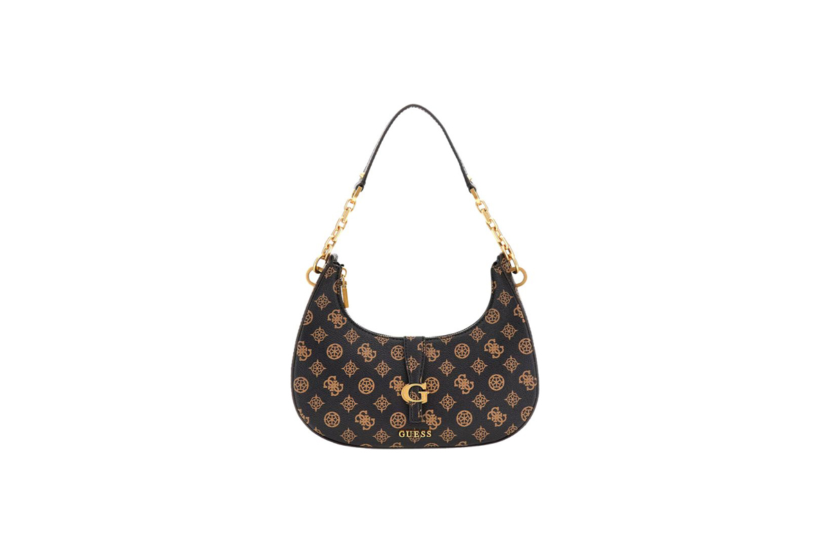 GUESS ACCESSORIES-KUBA (HWPA9329180-MLO)-MOCHA-LOGO