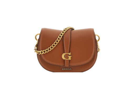 GUESS ACCESSORIES-KUBA MINI (HWVA9329780-COG)-COGNAC