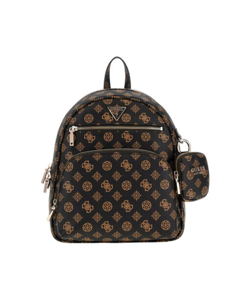 GUESS ACCESSORIES-POWER PLAY (HWPG9006320-MLO)-MOCHA-LOGO
