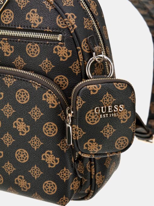 GUESS ACCESSORIES-POWER PLAY (HWPG9006320-MLO)-MOCHA-LOGO - Image 4