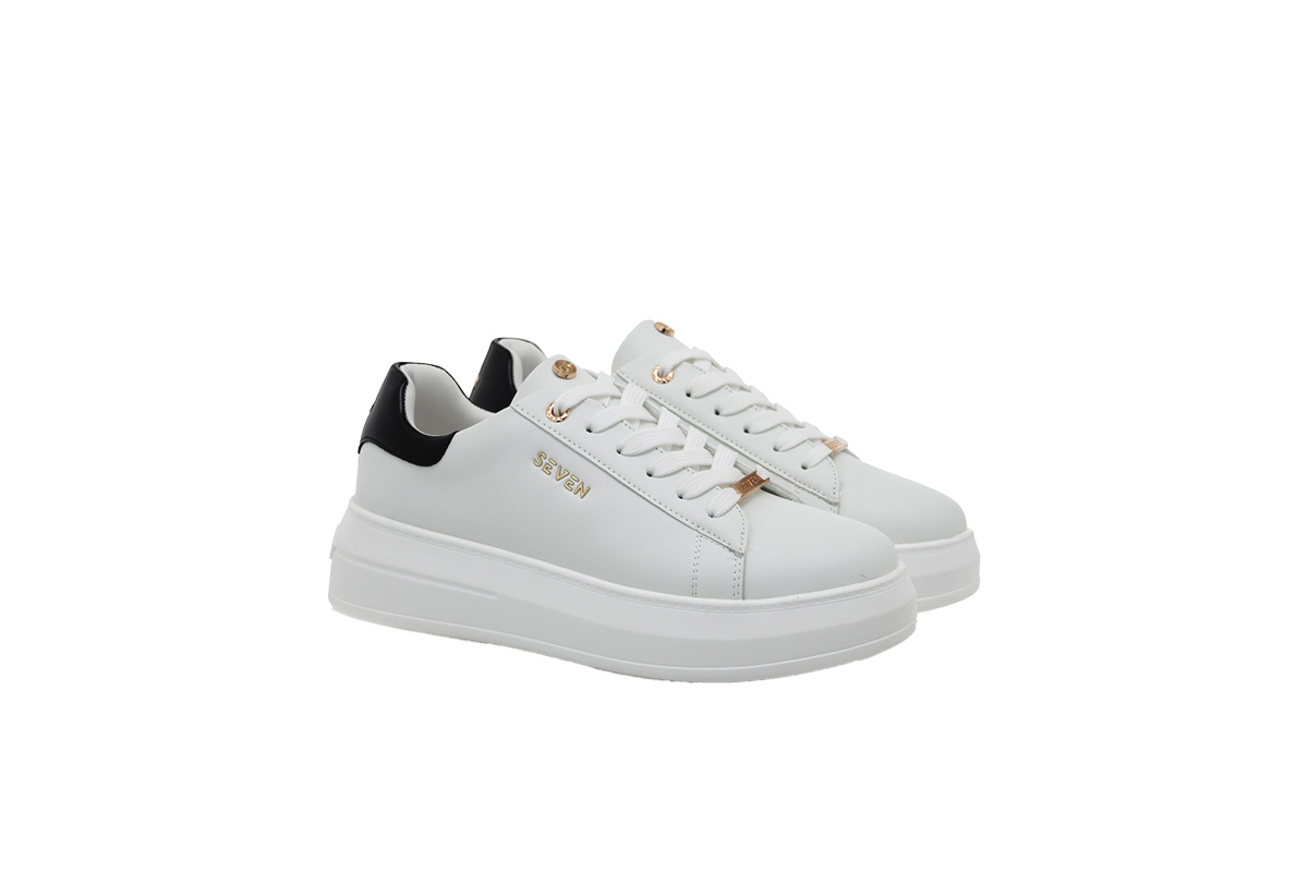 SEVEN (T119R21528F8)-WHITE-BLK NAPLACK