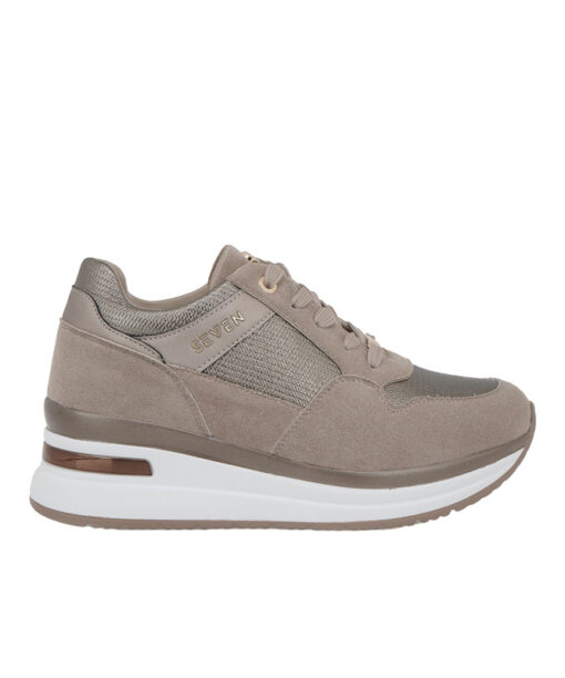Alternative view of SEVEN (T119R246274A)-KHAKI-GOLD STAMPED