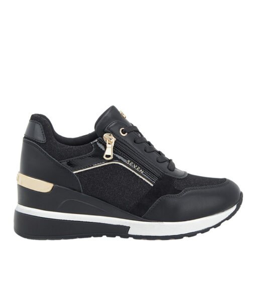 Alternative view of SEVEN (T119R3954A71)-BLACK-GLITTER-PATENT LT G
