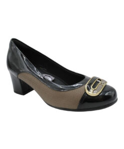 PICCADILLY (110165-7)-TAUPE-BLACK