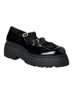 ENVIE-CHUNKY BALLERINAS (E02-20801-34)-BLACK
