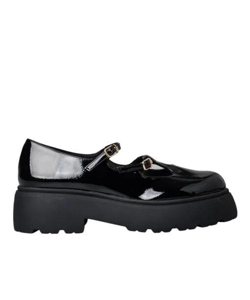 Alternative view of ENVIE-CHUNKY BALLERINAS (E02-20801-34)-BLACK