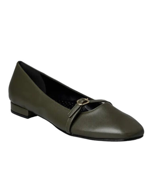 ENVIE-BALLET FLATS (E02-20821-78)-OLIVE