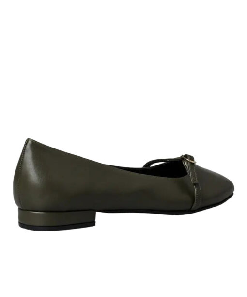 Alternative view of ENVIE-BALLET FLATS (E02-20821-78)-OLIVE