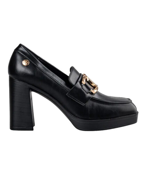 Alternative view of ENVIE-PLATFORM HEEL LOAFERS (E30-20482-34)-BLACK