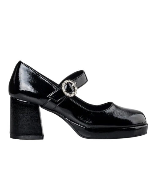 Alternative view of ENVIE-MARY JANE PUMPS (E42-20124-34)-BLACK