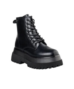 ENVIE-COMBAT BOOTS (E58-20354-34)-BLACK