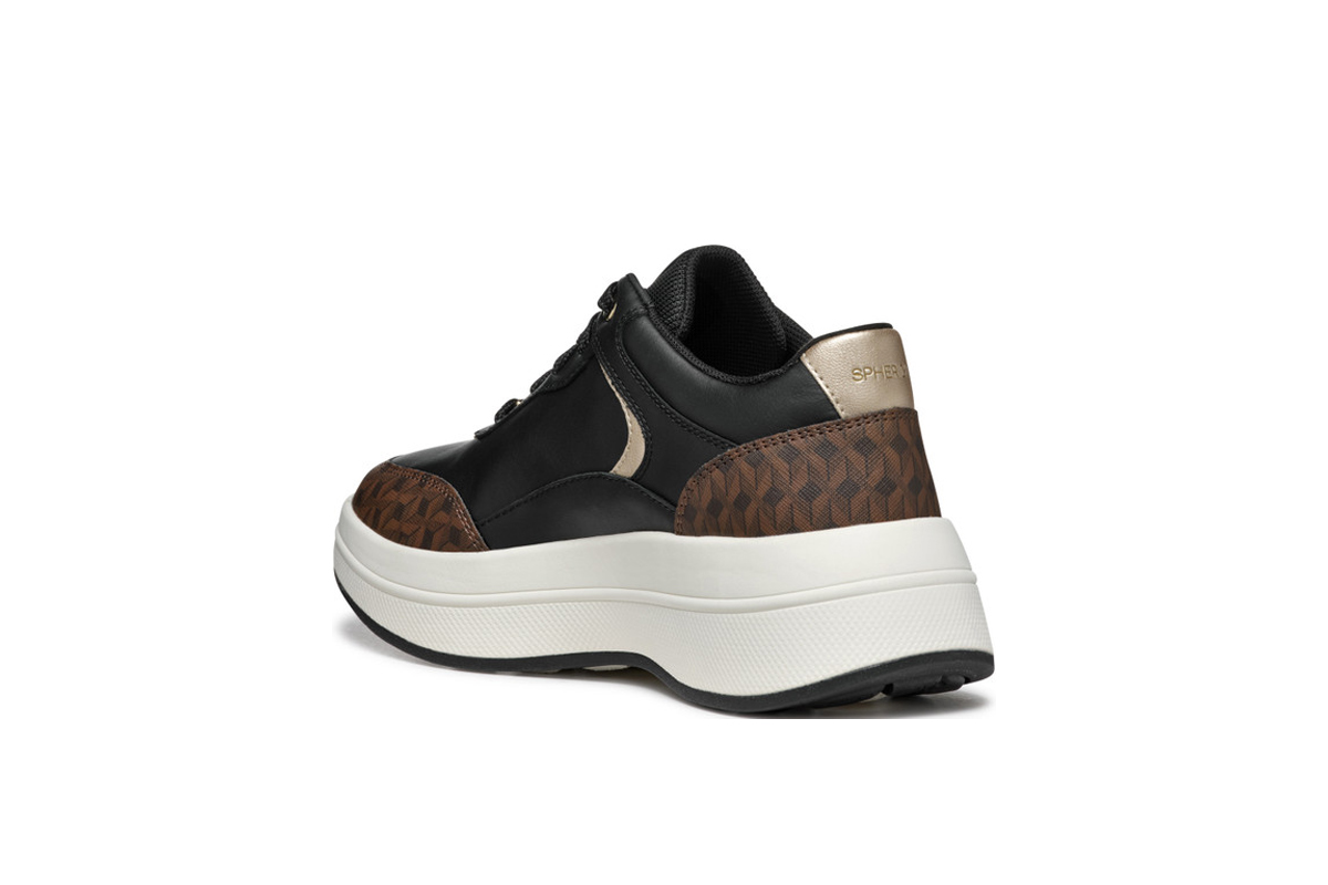 GEOX-D SPHERICA ECUB-3 D (D46WTD-08504-C9229)-BLACK-DK-BROWN - Image 3