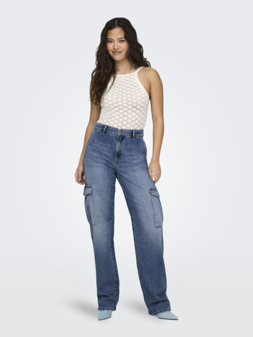 ONLY-ONLJUNE (15315740)-MEDIUM-BLUE-DENIM - Image 6